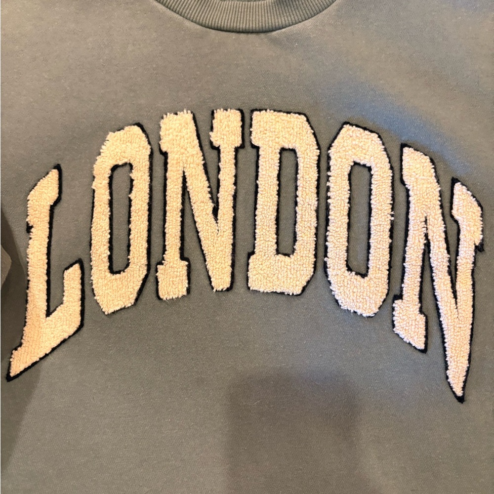 Green London Sweatshirt - Picture 2 of 2